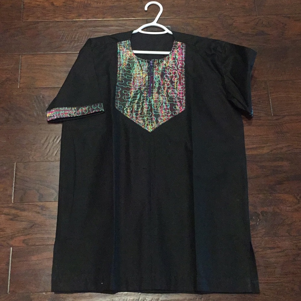 Traditional Black African Dashiki